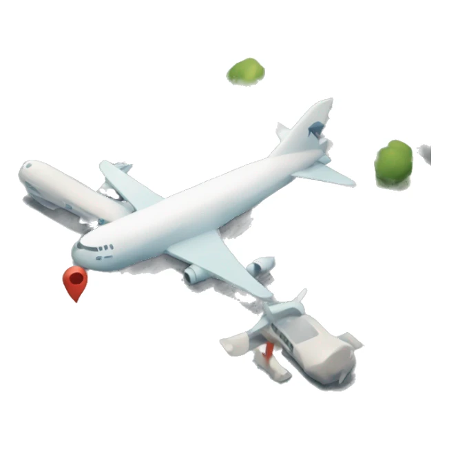 Location with Airplane sticker