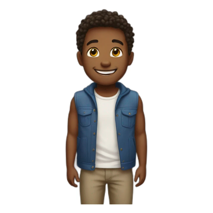 Happiest boy in world sticker