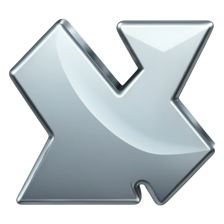 directional arrow sticker