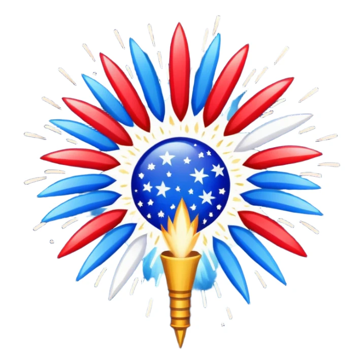 4th of july sticker