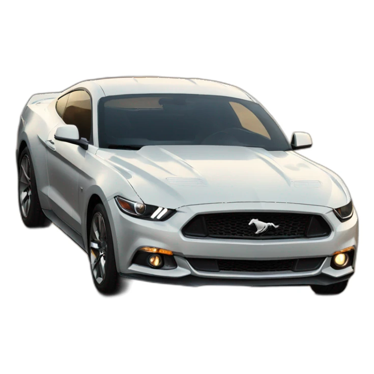 Mustang car sticker