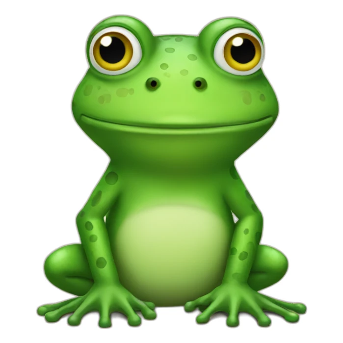 wednesday frog sticker
