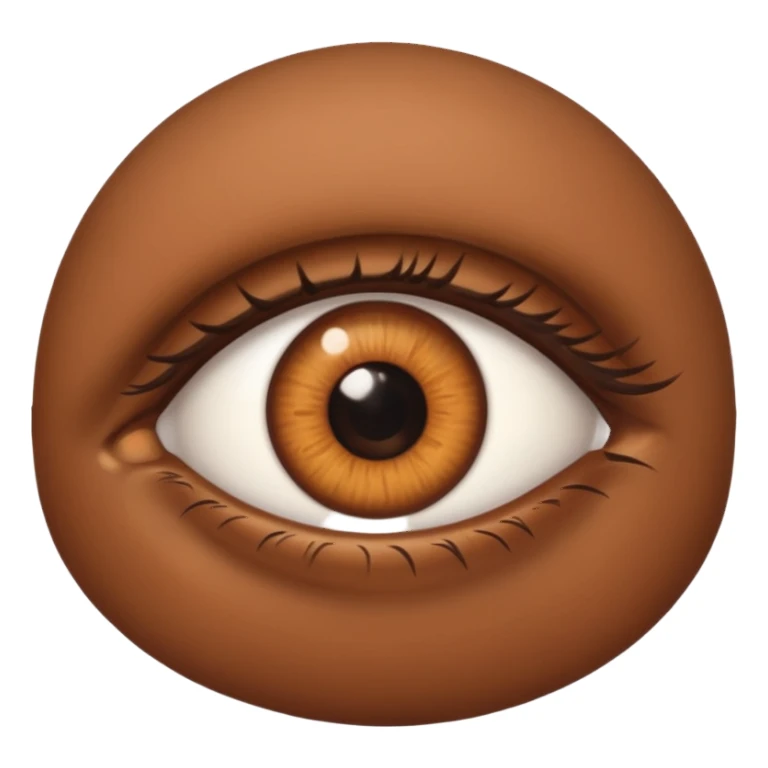 realistic eye sticker