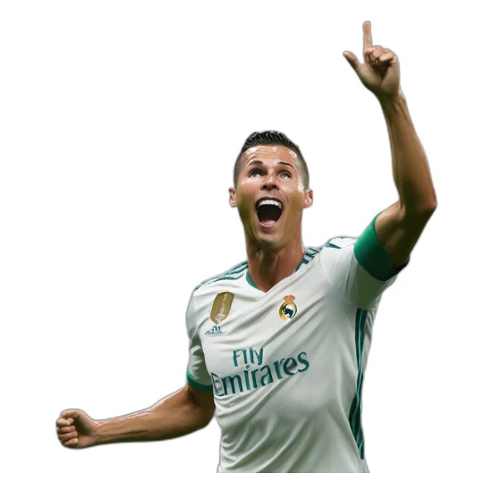 Ronaldo celebration sticker