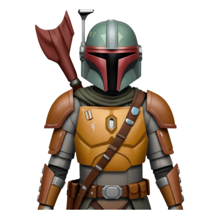 the mandolarian sticker