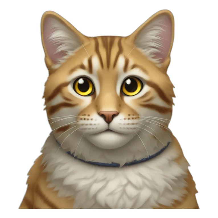 Кот, пьющий квас sticker