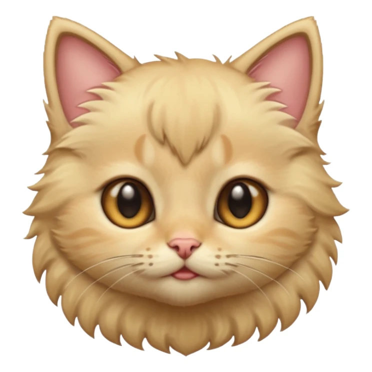 blonde kitten sticker