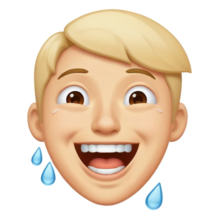 Laugh out loud funny sticker