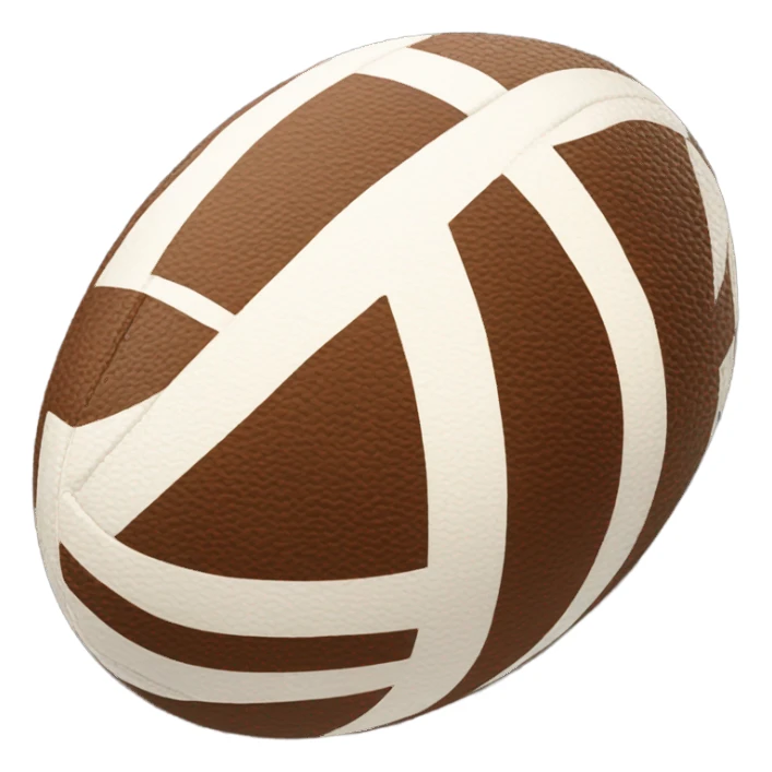rugby ball sticker