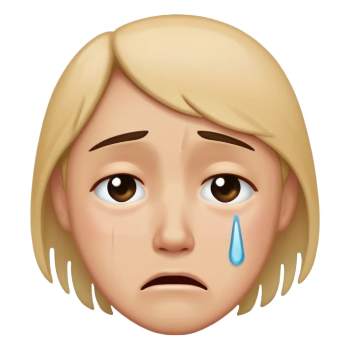 intensr crying  sticker