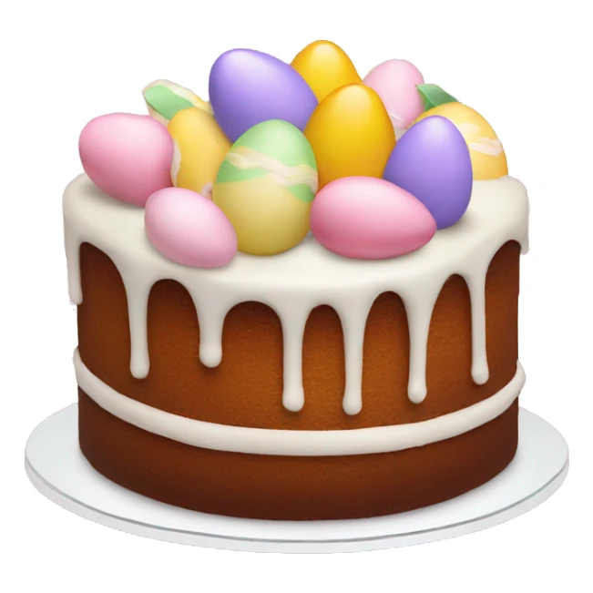 Easter cake sticker