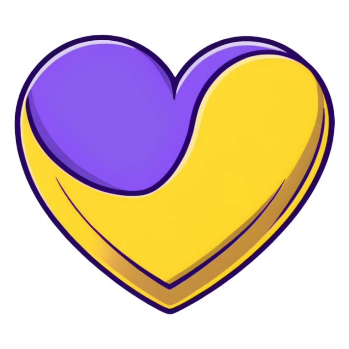 purple heart sticker