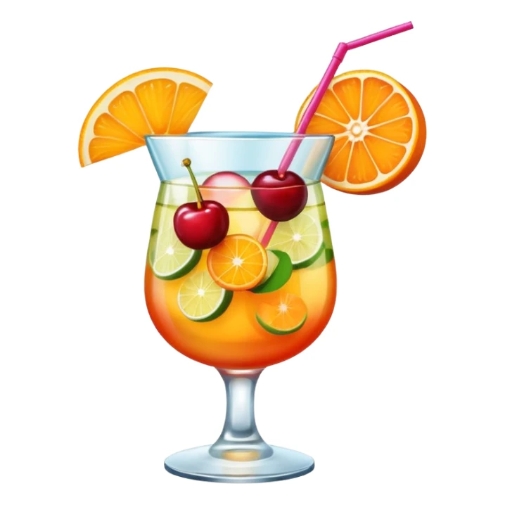 summer cocktail sticker