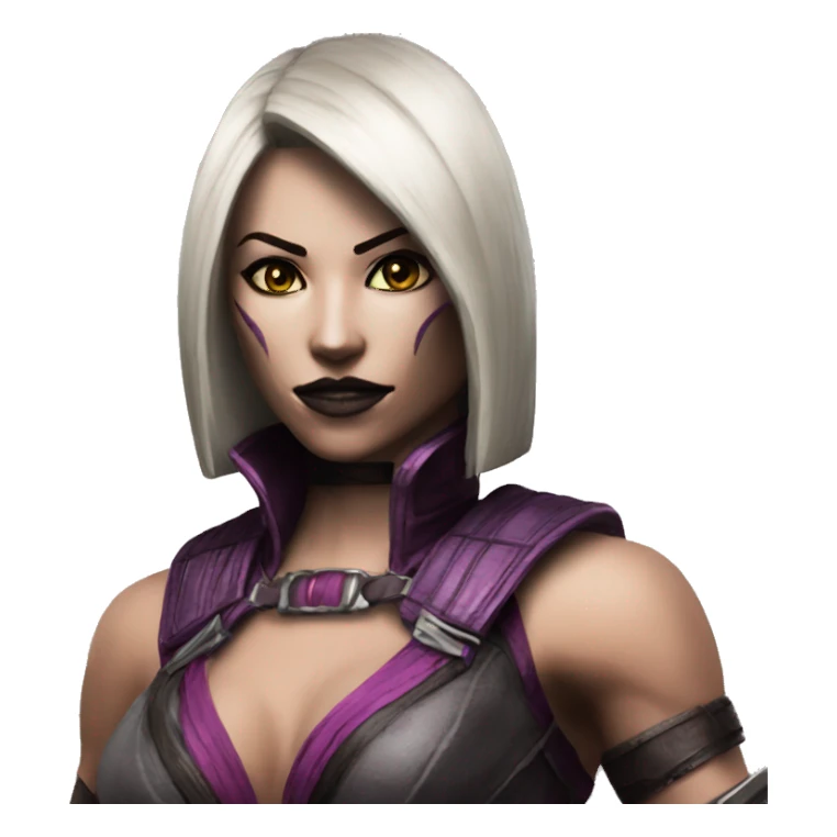 Mileena Mortal Kombat X sticker