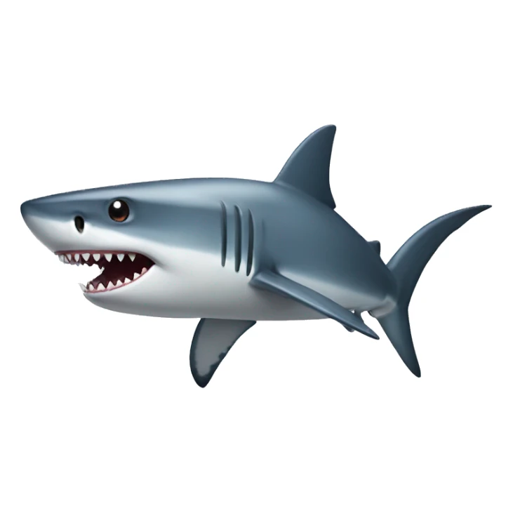 Shark with topchat sticker