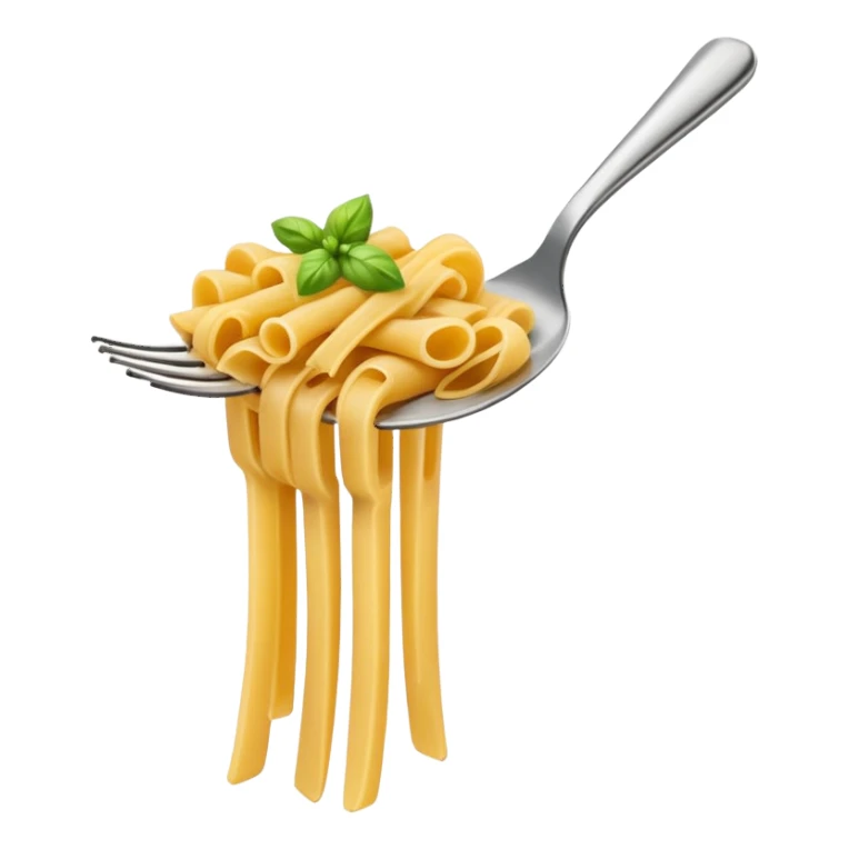 Forchetta con la pasta  sticker