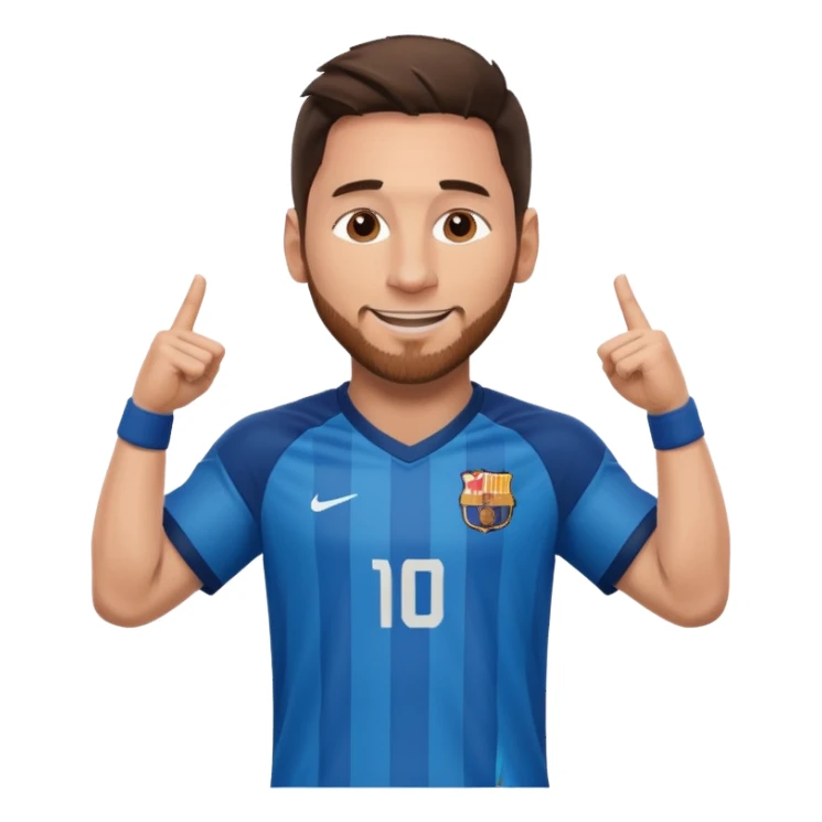Messi forma sticker