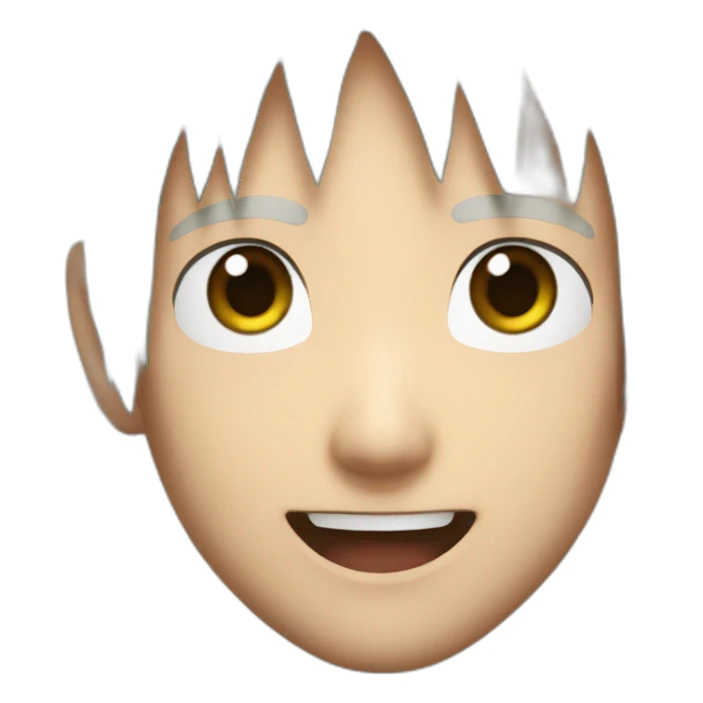 Naruto riant aux éclats sticker