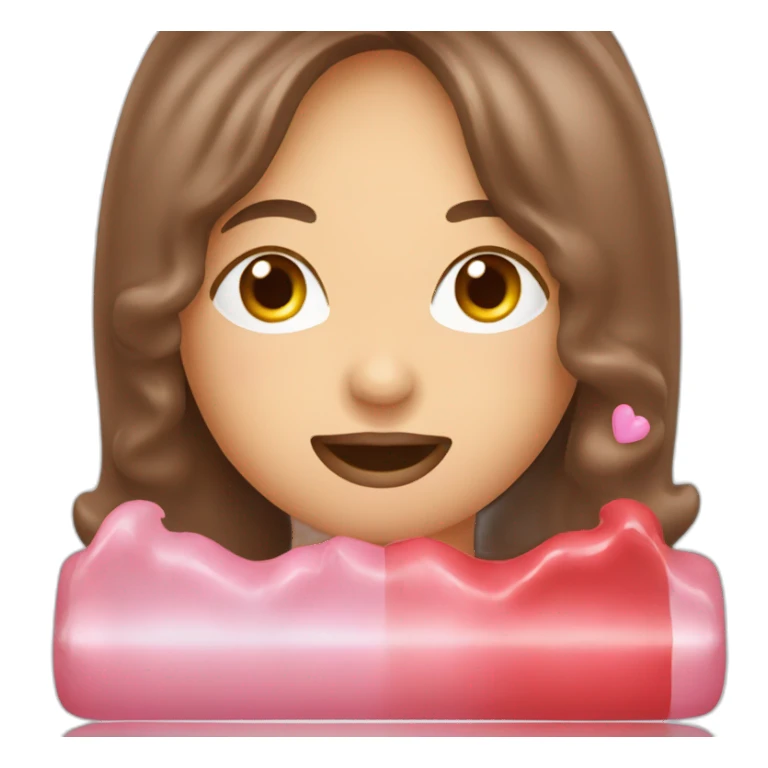 choc barre de baiser sticker