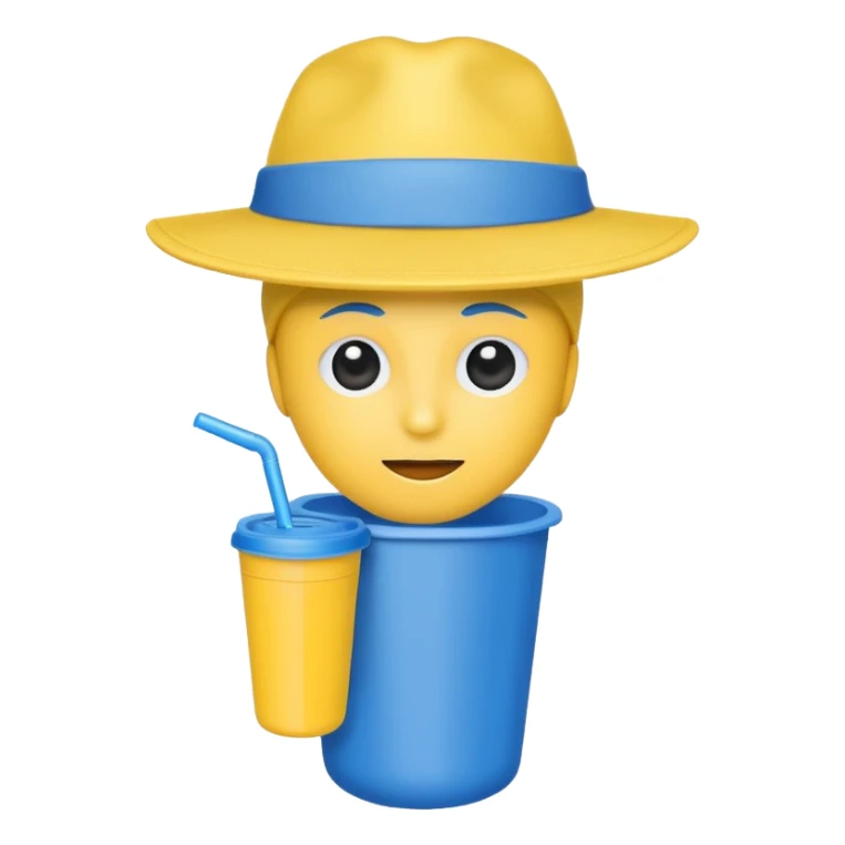 drink holders with hat sticker