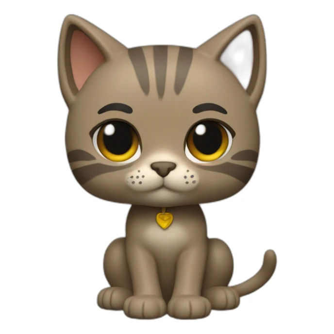 Funko Pop gato carey sticker