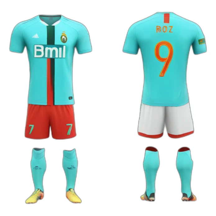 Cr7 avec un maillot al sticker