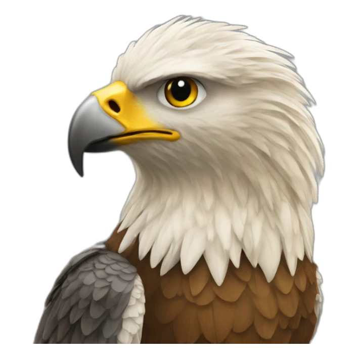 Aigle allemand sticker