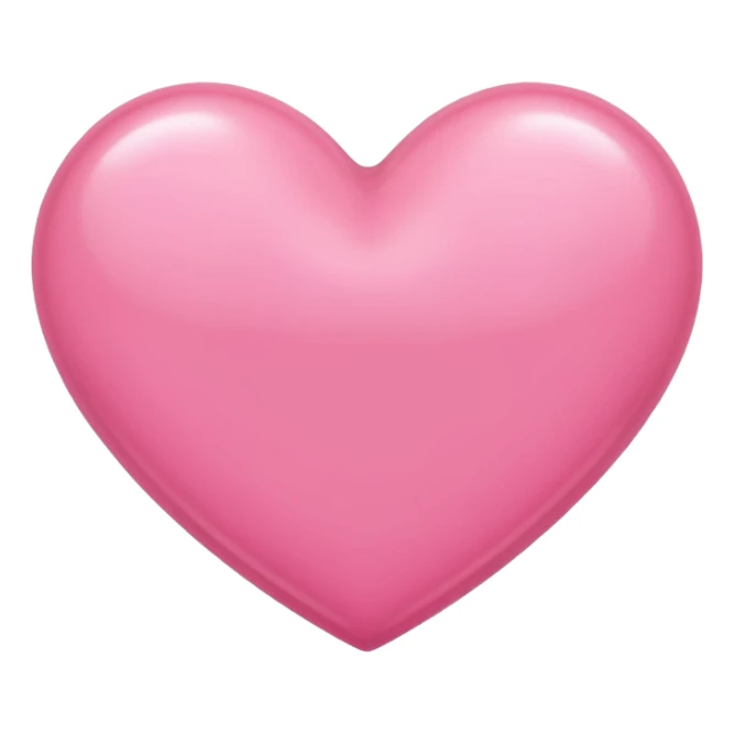 Pembe kalp sticker