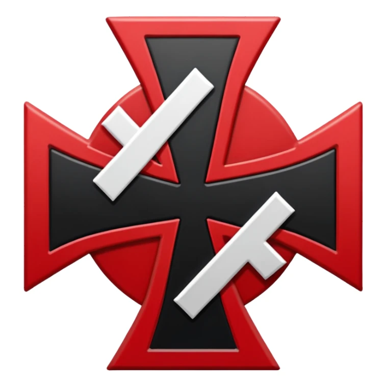 nazi swastika sticker