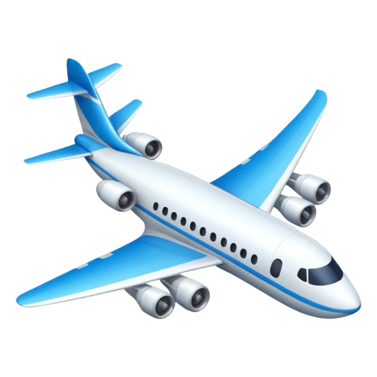 areoplano viaggio sticker