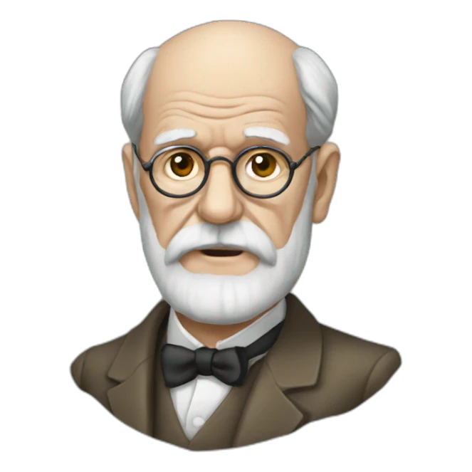sigmund freud sticker