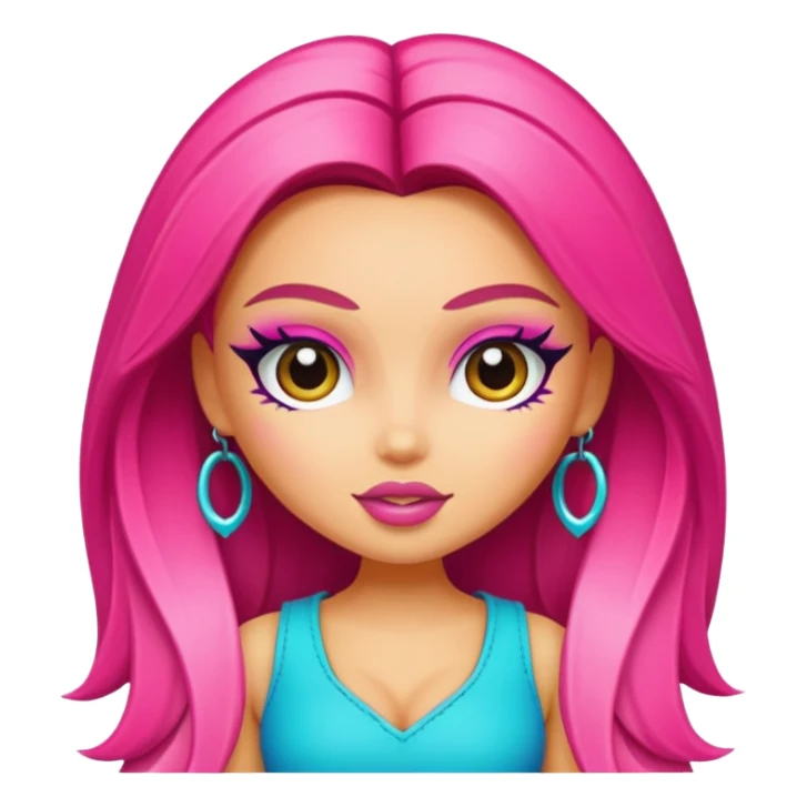 Bratz logo sticker