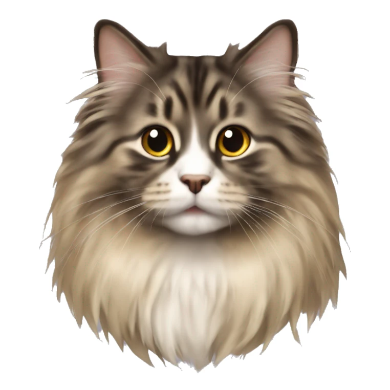 American long haired bobtail sticker