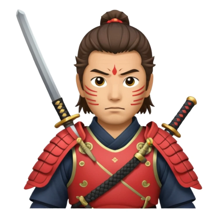 japan samirai sticker