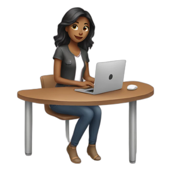 girl blogger sticker