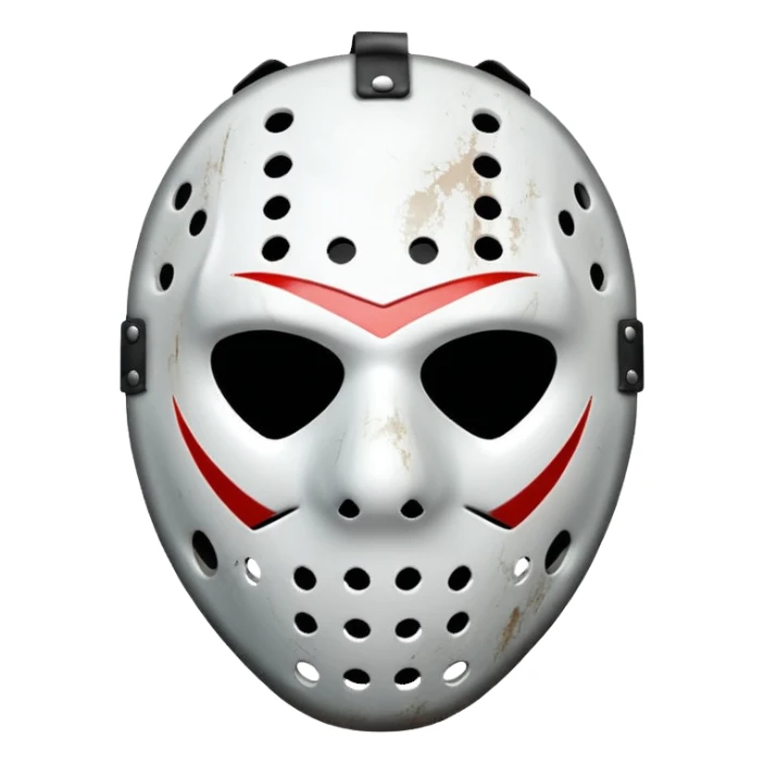 Jason hockey mask sticker