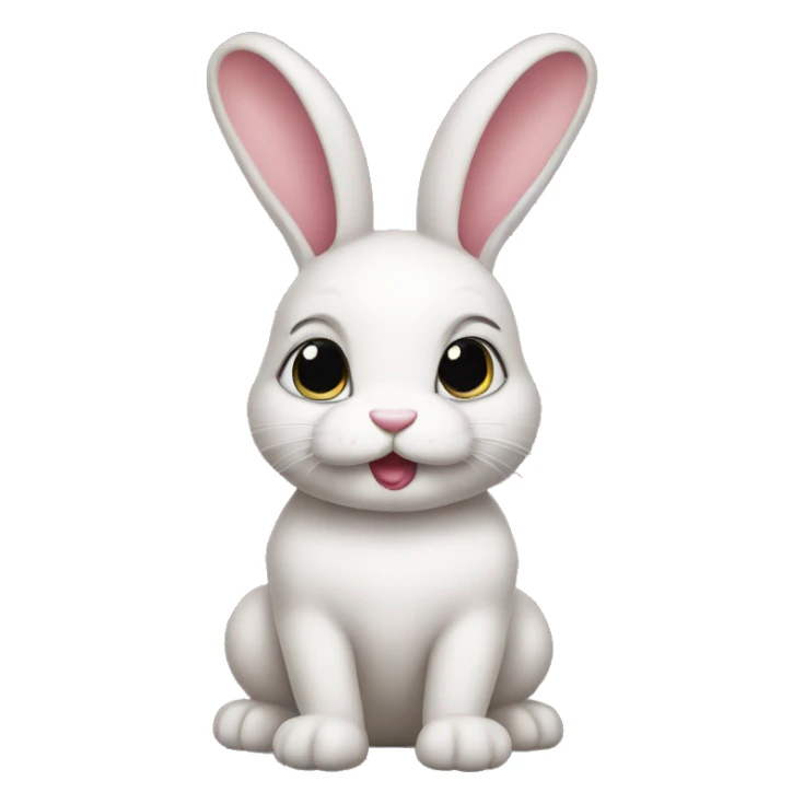 bunnie in lo sticker
