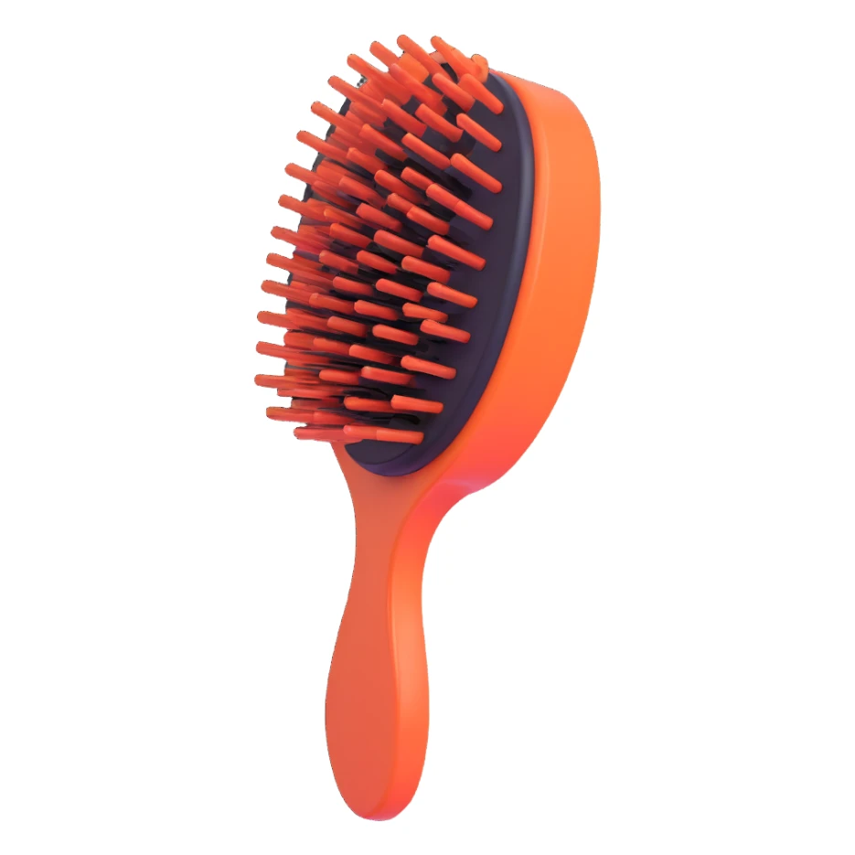 hair brush sticker
