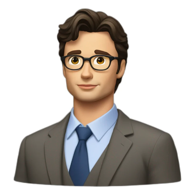 Tom welling Clark Kent sticker