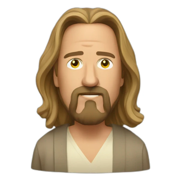 The big Lebowski sticker