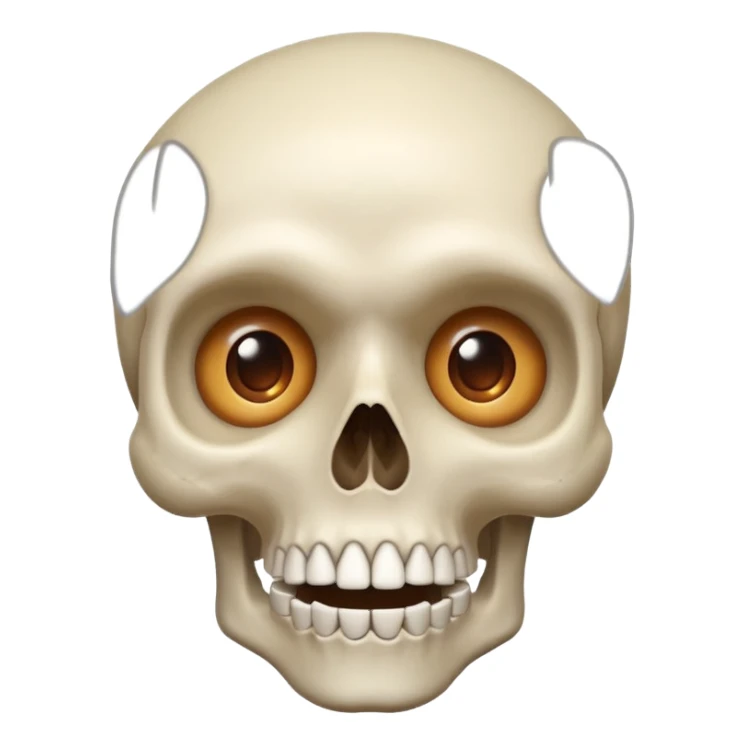 این 💀ایموجی را با این 🤯 ترکیب کن sticker