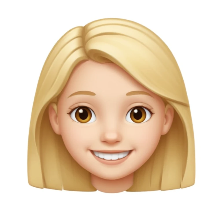 une pré adolescente  sticker