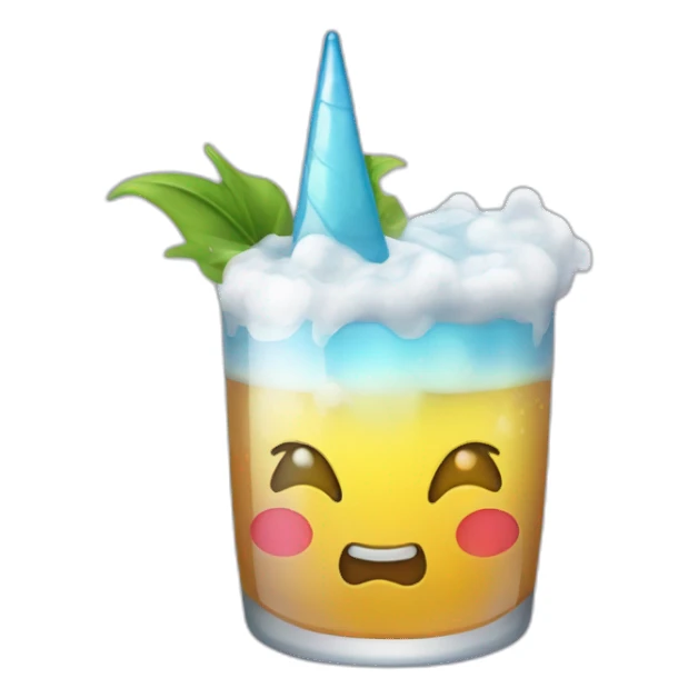 Licorne alcoolique  sticker