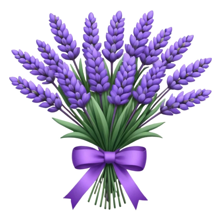 Flower Bouquets, Lavenders
 sticker