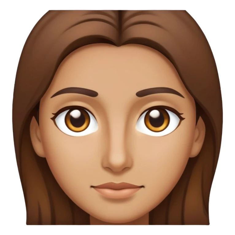 a brown haired lebanese  sticker