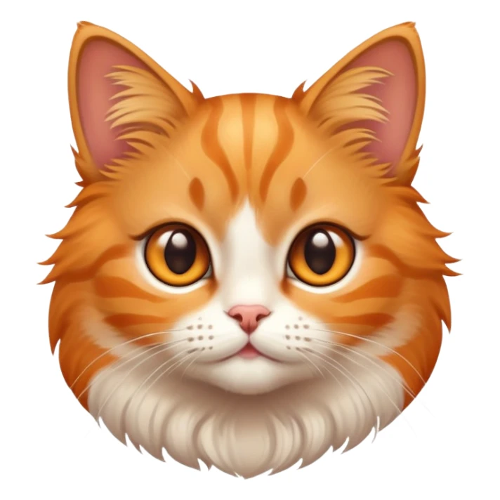 cute cat with big eyes sticker