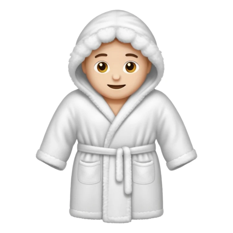 bath robe sticker