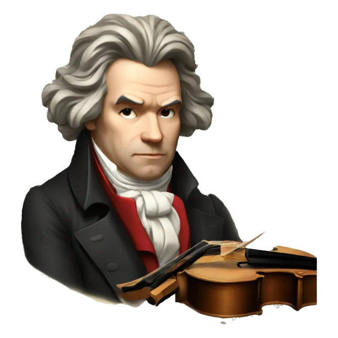 Beethoven sticker