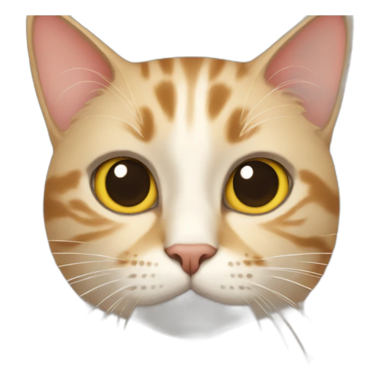 cat with cat sticker