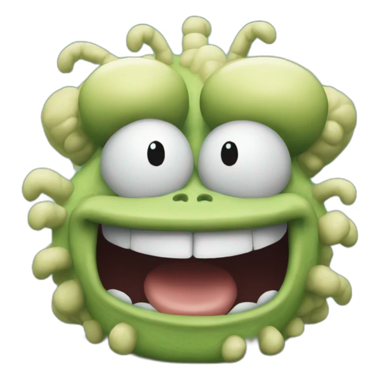 krusty crab troll face sticker